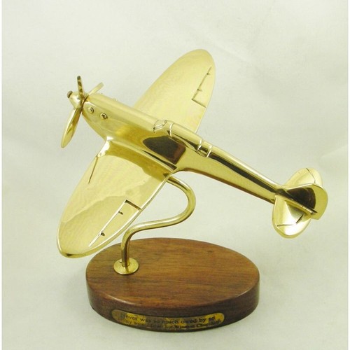 Vintage solid brass spitfire - solid,