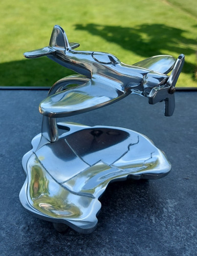 Raf chrome plated - plated, aeroplane
