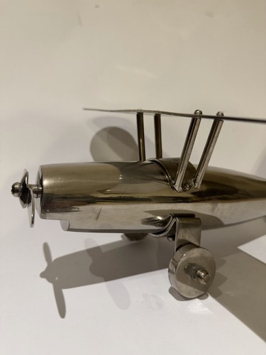 Aluminium plane ornament art - aluminium, ornament.