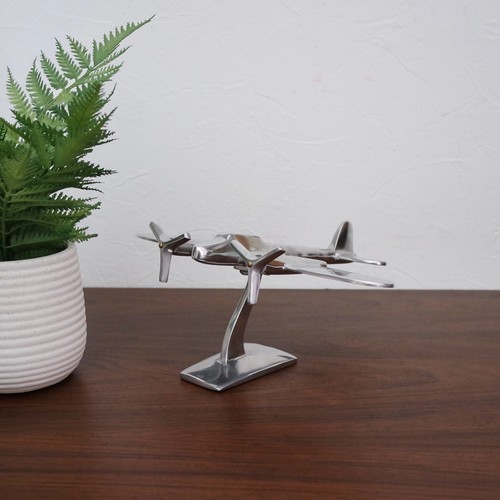 Aluminium metal aeroplane - metal,
