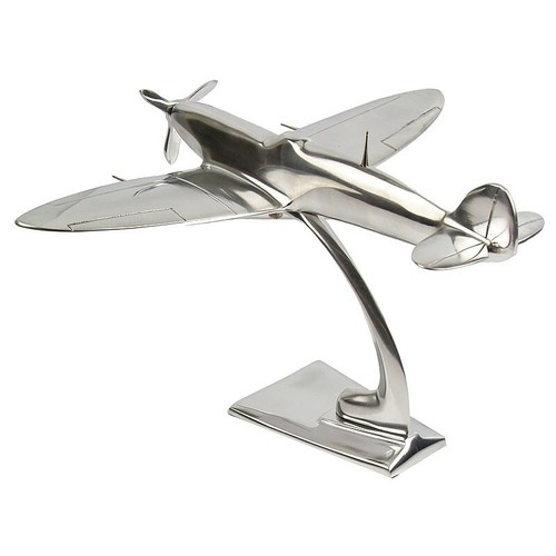 Aluminum spitfire sculpture - spitfire,