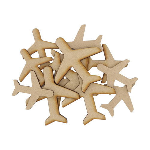 Wooden airplane mdf - mdf, craft