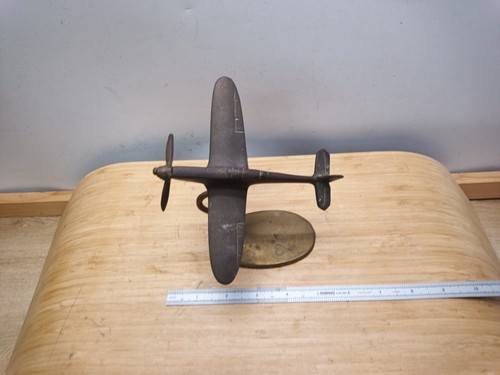 Vintage brass spitfire