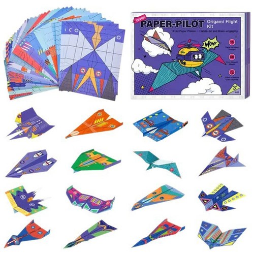 Leven diy paper airplane - diy, book