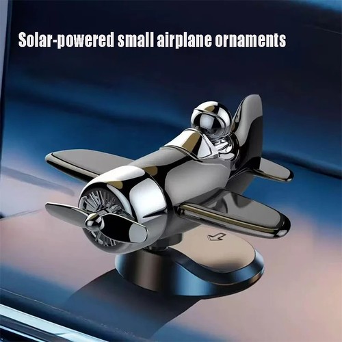 Solar airplane car - car, ornaments