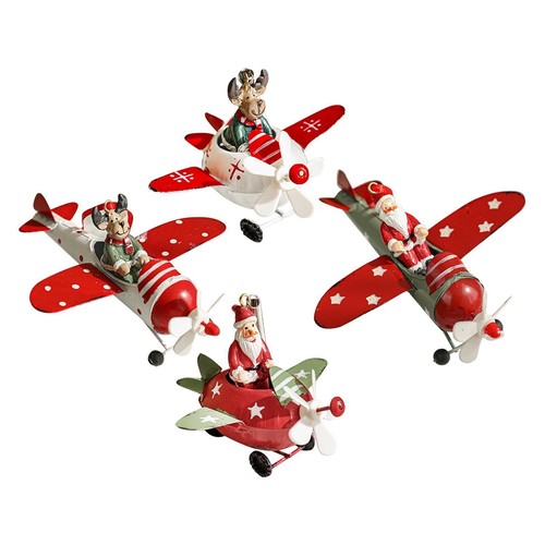 Christmas airplane decoration - airplane,