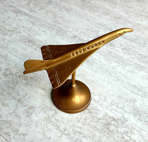 Vintage brass concorde - vintage,