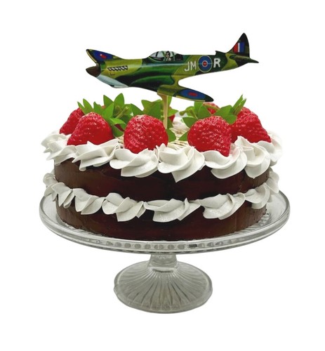 Spitfire cake topper - spitfire,