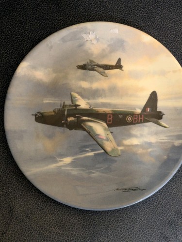 Wwii aeroplane coalport plate - aeroplane,