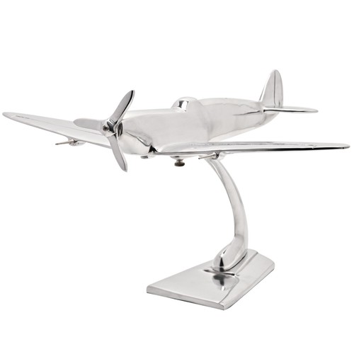 Silver spitfire model metal - silver,