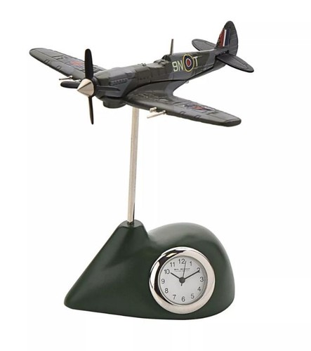 Miniature clock war plane - clock,