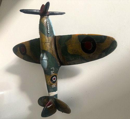 Vintage style raf spitfire - style,