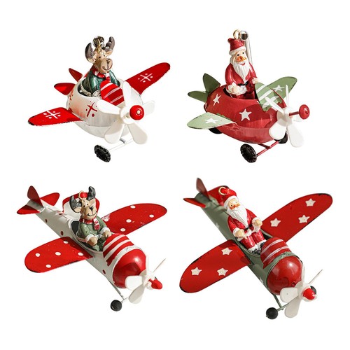Christmas airplane decoration - christmas,