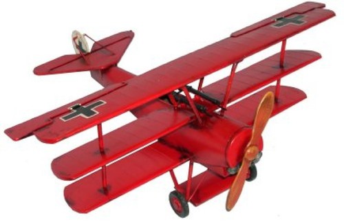 Metal art red baron tri - metal,