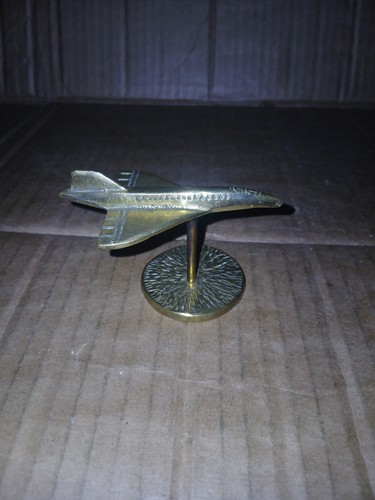 Vintage solid brass concorde - solid,