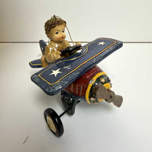 Vintage style boy - vintage, pilot