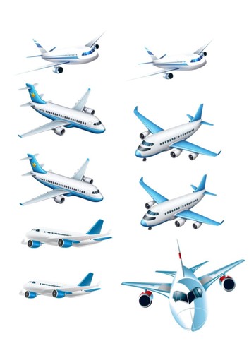 Aeroplanes edible sugar icing - edible,